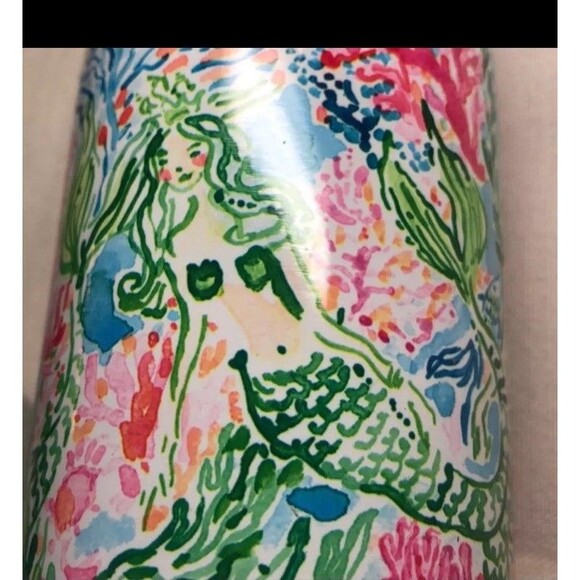 New Lilly Pulitzer + Starbucks S'well Sirens Calling Mermaid Water Bottle - Picture 4 of 4